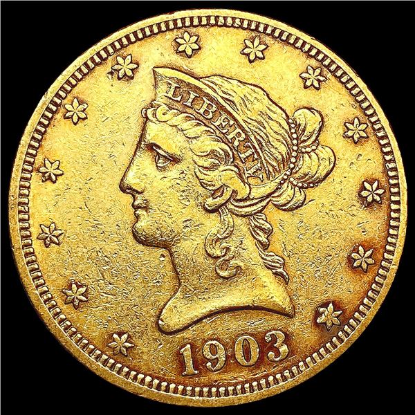 1903 $10 Gold Eagle CLOSELY UNCIRCULATED