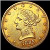 Image 1 : 1885 $10 Gold Eagle CLOSELY UNCIRCULATED
