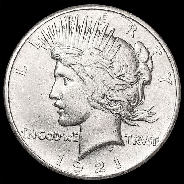 1921 Silver Peace Dollar CLOSELY UNCIRCULATED