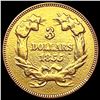 Image 2 : 1855 $3 Gold Piece HIGH GRADE