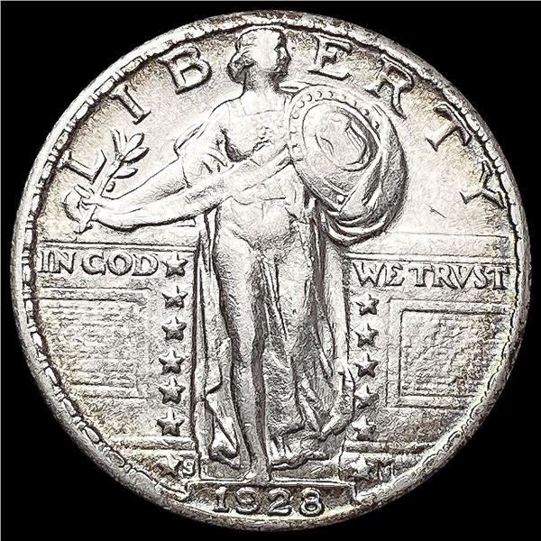 1928-S Standing Liberty Quarter CLOSELY UNCIRCULAT