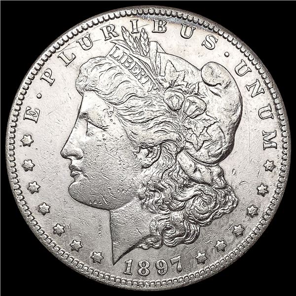 1897-S Morgan Silver Dollar CLOSELY UNCIRCULATED