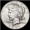 Image 1 : 1921 Silver Peace Dollar NICELY CIRCULATED