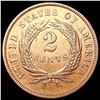 Image 2 : 1867 RED Two Cent Piece CHOICE BU