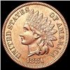 Image 1 : 1881 RED Indian Head Cent CHOICE BU