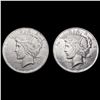 Image 1 : [2] 1927-D Peace Silver Dollars CLOSELY UNCIRCULAT