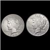 Image 1 : [2] 1924-S Peace Silver Dollars CLOSELY UNCIRCULAT