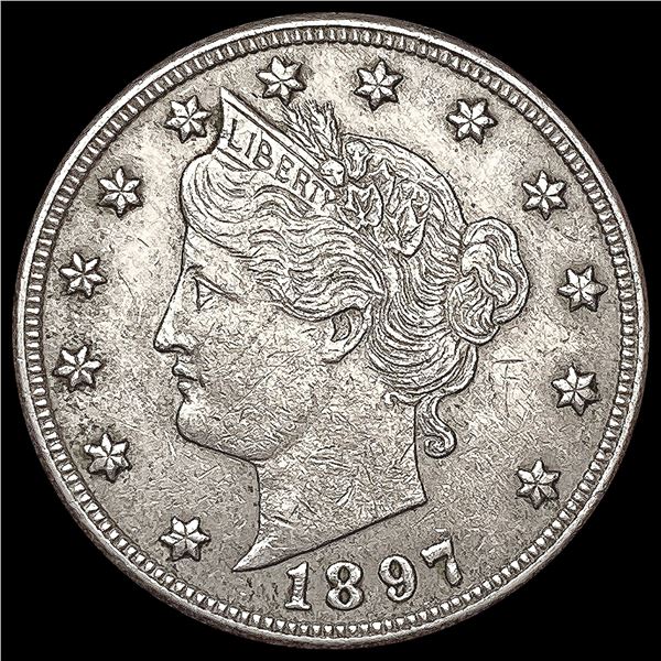1897 Liberty Victory Nickel CLOSELY UNCIRCULATED