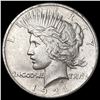 Image 1 : 1921 Silver Peace Dollar CLOSELY UNCIRCULATED