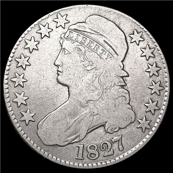 1827 Capped Bust Half Dollar NICELY CIRCULATED