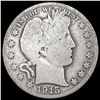 Image 1 : 1915 Barber Half Dollar NICELY CIRCULATED