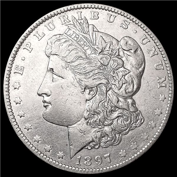 1897-O Morgan Silver Dollar CLOSELY UNCIRCULATED