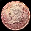Image 1 : 1828 RED Classic Head Half Cent UNCIRCULATED