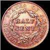 Image 2 : 1828 RED Classic Head Half Cent UNCIRCULATED
