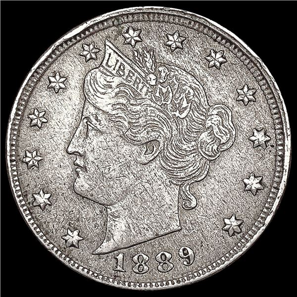 1889 Liberty Victory Nickel CLOSELY UNCIRCULATED