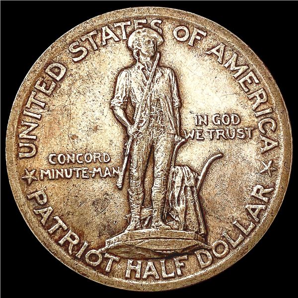 1925 Long Island Half Dollar NEARLY UNCIRCULATED