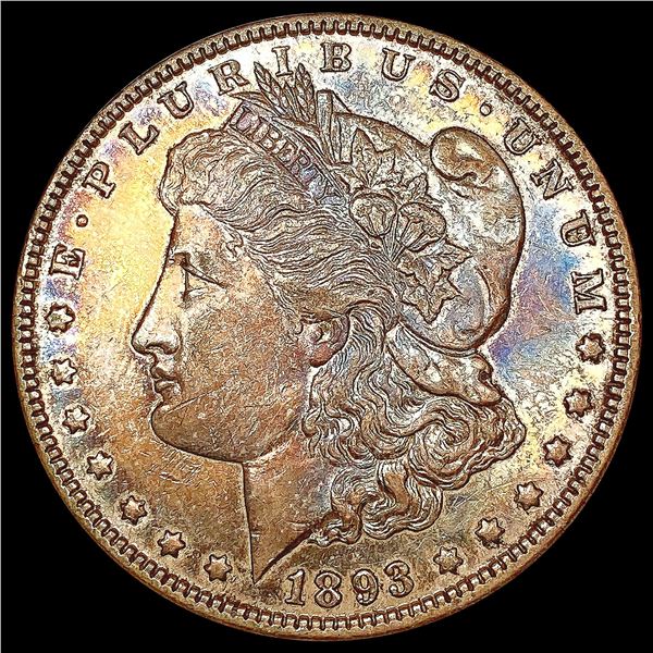 1893 Morgan Silver Dollar CLOSELY UNCIRCULATED