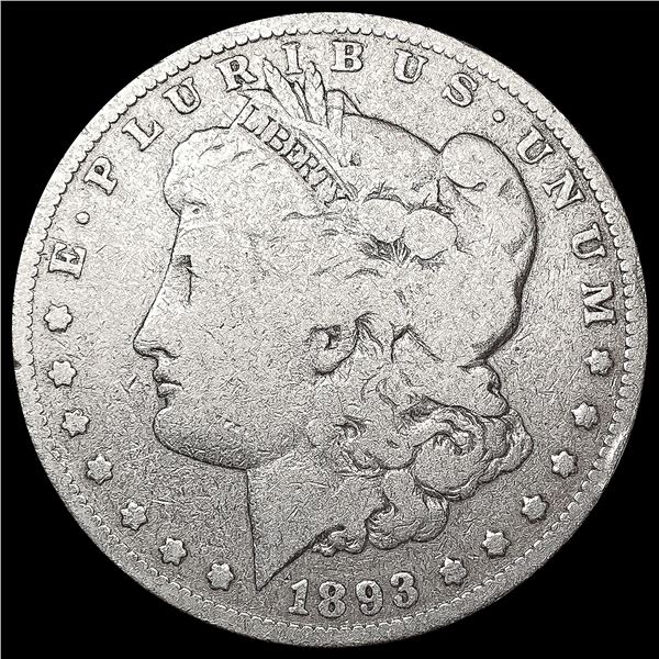 1893 Morgan Silver Dollar NICELY CIRCULATED