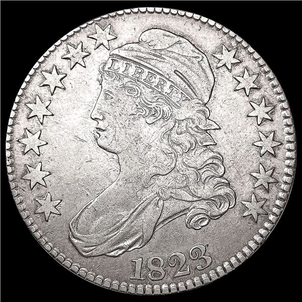 1823 Capped Bust Half Dollar CLOSELY UNCIRCULATED