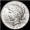 Image 1 : 1921 Silver Peace Dollar CLOSELY UNCIRCULATED