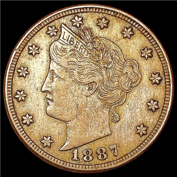 1887 Liberty Victory Nickel CLOSELY UNCIRCULATED
