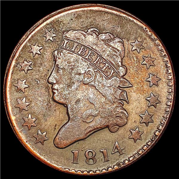 1814 Classic Head Large Cent LIGHTLY CIRCULATED