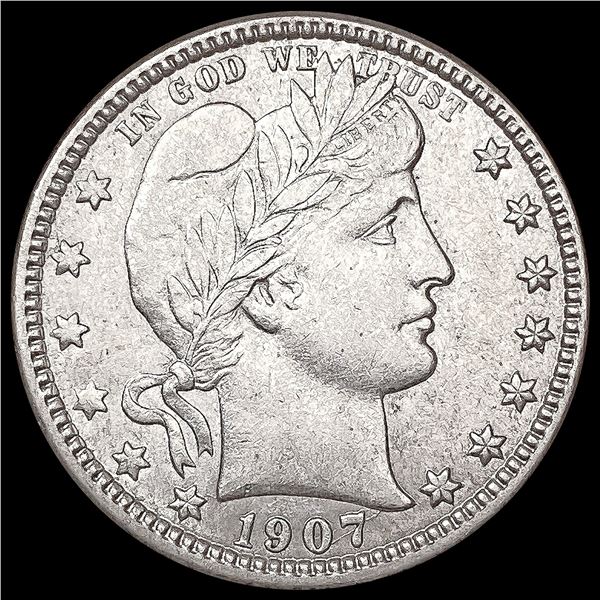 1907-O Barber Quarter CLOSELY UNCIRCULATED