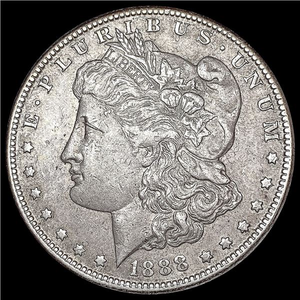1888-S Morgan Silver Dollar NEARLY UNCIRCULATED