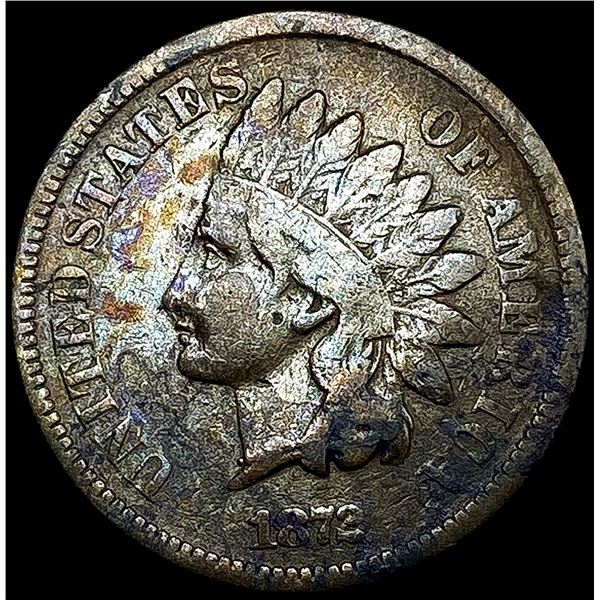 1872 Indian Head Cent CLOSELY UNCIRCULATED
