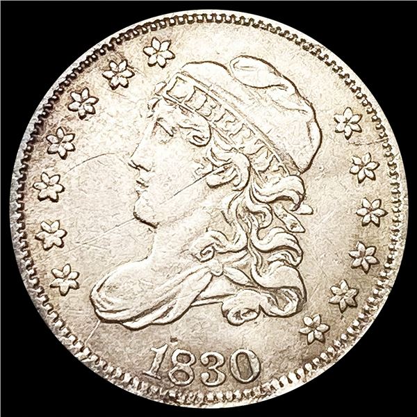 1830 Capped Bust Half Dime CLOSELY UNCIRCULATED