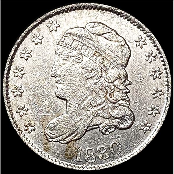 1830 Capped Bust Half Dime CLOSELY UNCIRCULATED