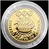 Image 2 : 1988-W US Commem .25oz Gold $5 GEM PROOF