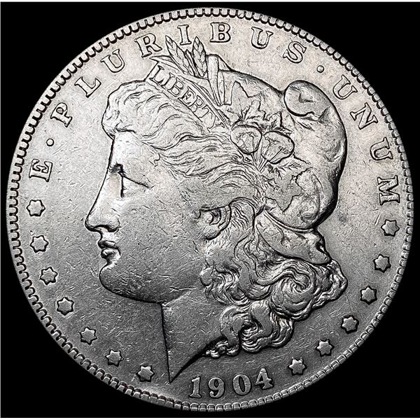1904-S Morgan Silver Dollar LIGHTLY CIRCULATED