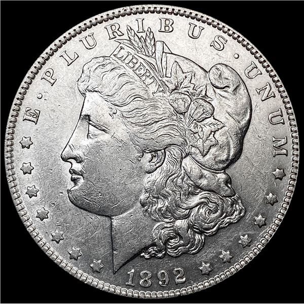 1892 Morgan Silver Dollar CLOSELY UNCIRCULATED