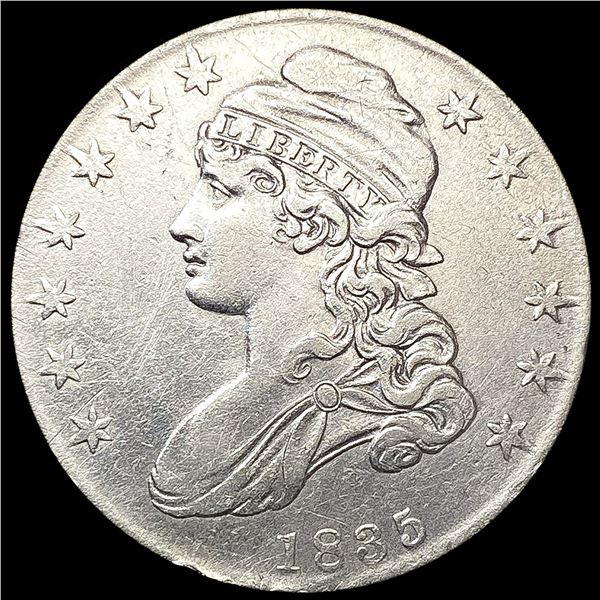 1835 Capped Bust Half Dollar CLOSELY UNCIRCULATED