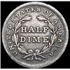 Image 2 : 1837 Seated Liberty Half Dime LIGHTLY CIRCULATED