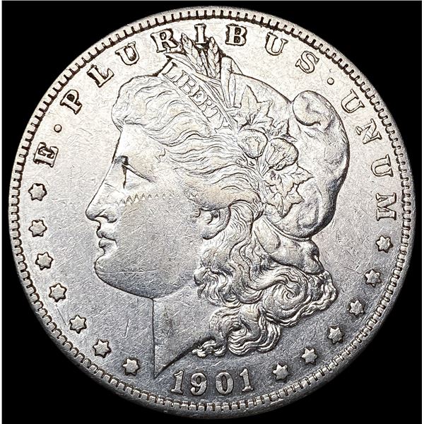 1901-S Morgan Silver Dollar CLOSELY UNCIRCULATED