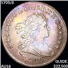 Image 1 : 1799/8 Draped Bust Dollar CHOICE AU