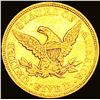 Image 2 : 1861 $5 Gold Half Eagle UNCIRCULATED