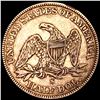 Image 2 : 1855-S Seated Liberty Half Dollar CLOSELY UNCIRCUL