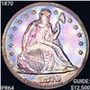 Image 1 : 1870 Seated Liberty Dollar CHOICE PROOF