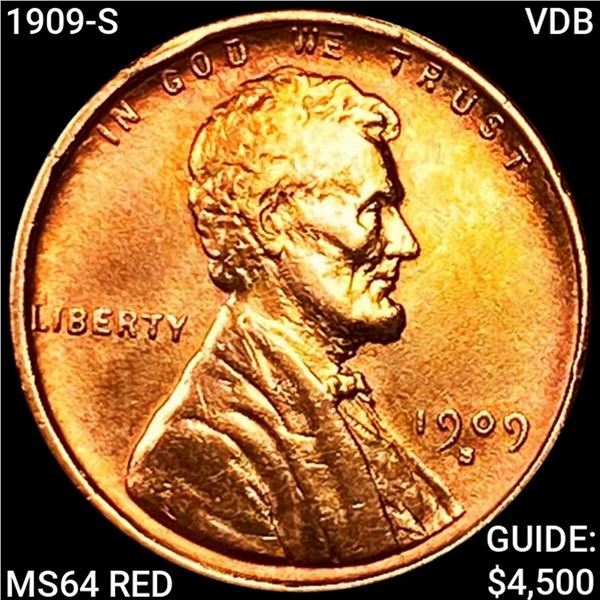 1909-S VDB Wheat Cent HIGH GRADE +