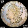 Image 1 : 1892-CC Morgan Silver Dollar CHOICE BU