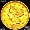 Image 1 : 1848-D $5 Gold Half Eagle