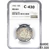 Image 1 : 1963 Franklin Half Dollar NGC MS66+