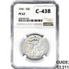Image 1 : 1941 Walking Liberty Half Dollar NGC PF67