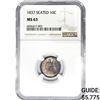 Image 1 : 1837 Seated Liberty Dime NGC MS63