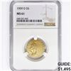 Image 1 : 1909-D $5 Gold Half Eagle NGC MS61