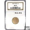 Image 1 : 1857 Flying Eagle Cent NGC MS62