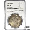 Image 1 : 1883-S Morgan Silver Dollar NGC MS61